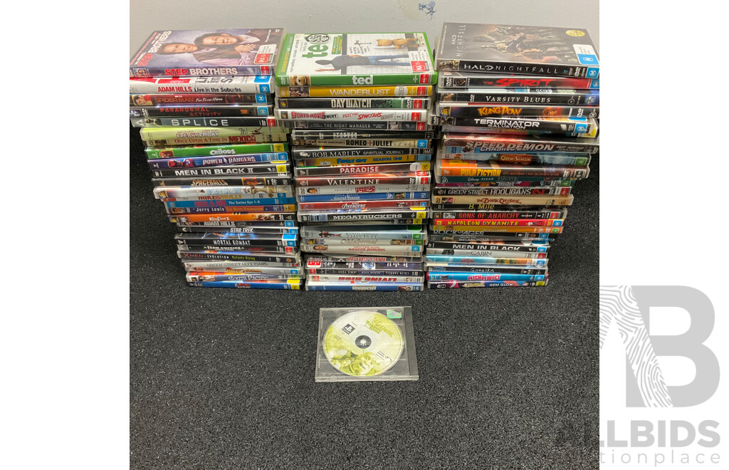 Bulk Lot of Movies DVDs