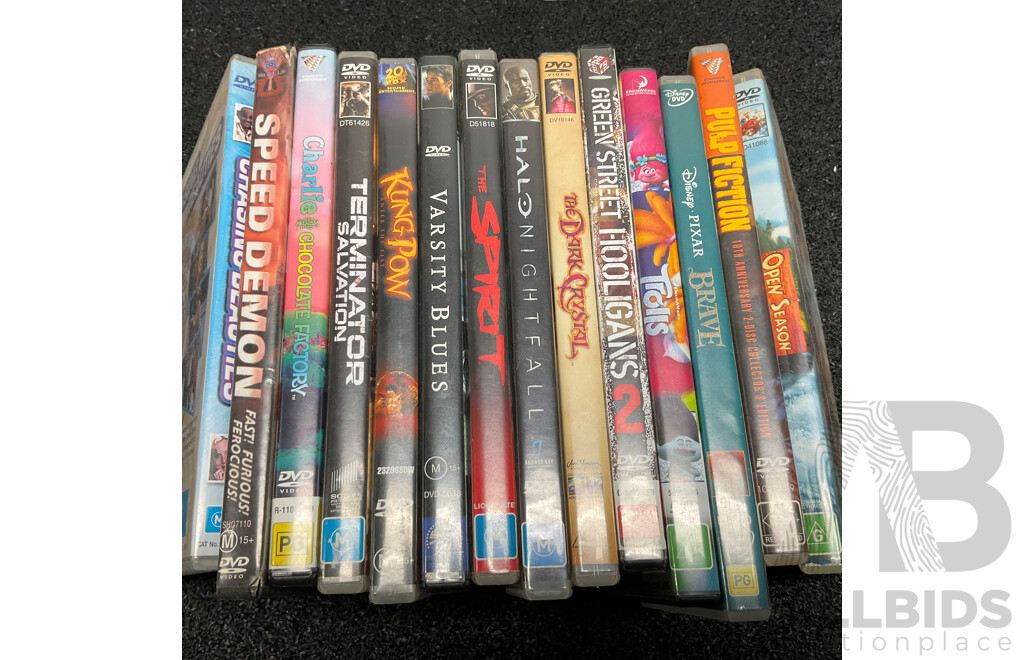 Bulk Lot of Movies DVDs