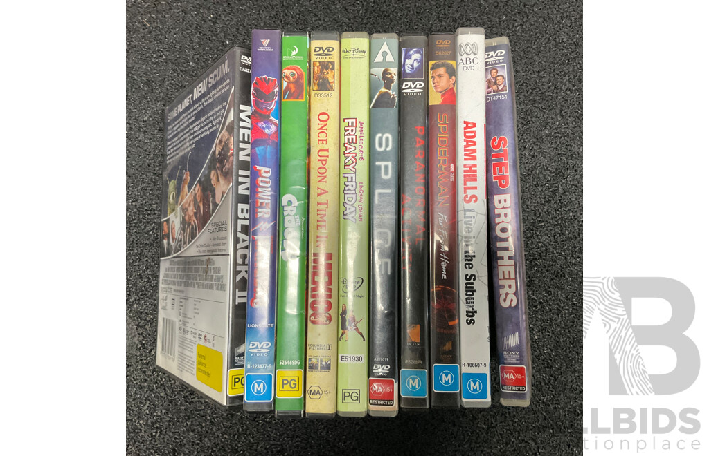 Bulk Lot of Movies DVDs