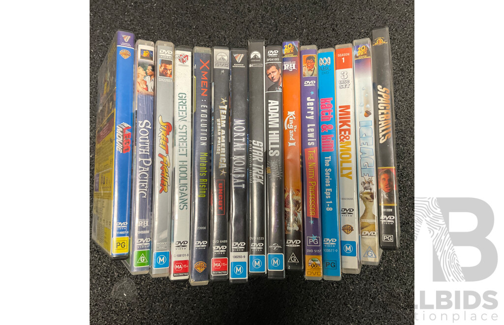 Bulk Lot of Movies DVDs