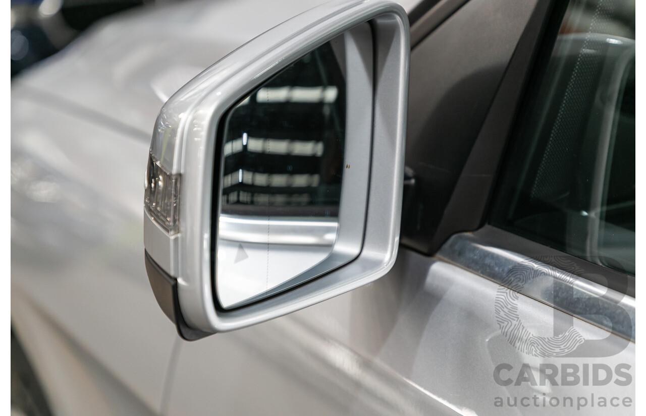 3/2014 Mercedes Benz ML 400 (4x4) AMG Sports Pack 166 MY14 4d Wagon Iridium Silver Metallic Twin Turbo V6 3.0L