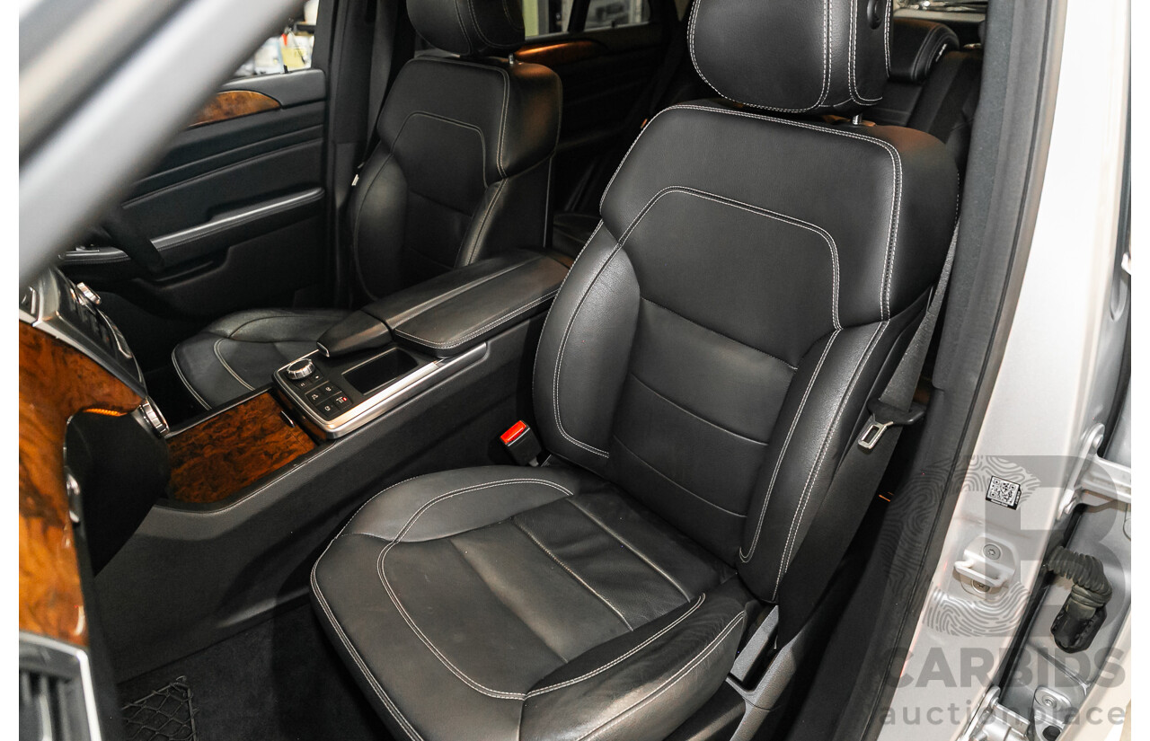 3/2014 Mercedes Benz ML 400 (4x4) AMG Sports Pack 166 MY14 4d Wagon Iridium Silver Metallic Twin Turbo V6 3.0L