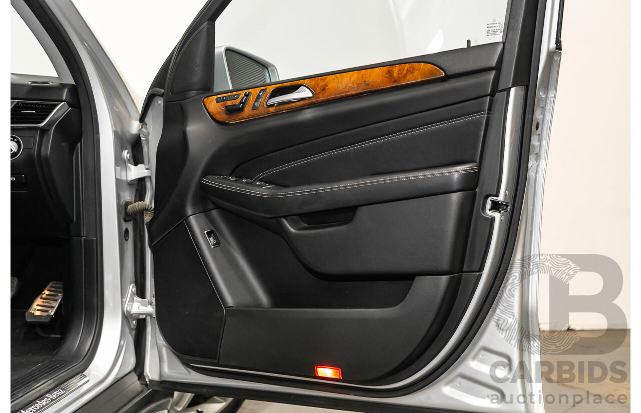 3/2014 Mercedes Benz ML 400 (4x4) AMG Sports Pack 166 MY14 4d Wagon Iridium Silver Metallic Twin Turbo V6 3.0L