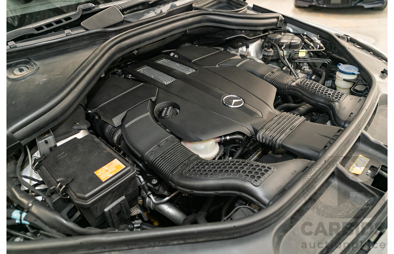 3/2014 Mercedes Benz ML 400 (4x4) AMG Sports Pack 166 MY14 4d Wagon Iridium Silver Metallic Twin Turbo V6 3.0L