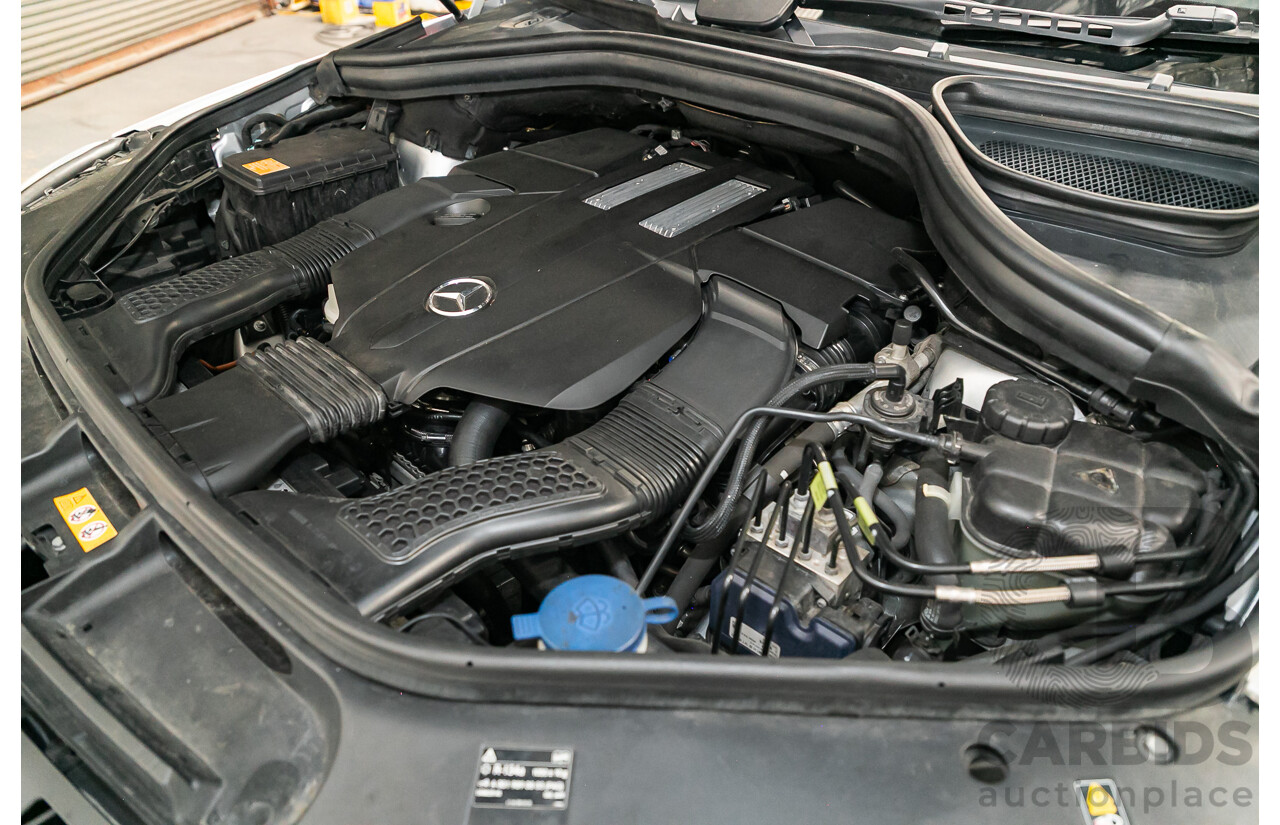 3/2014 Mercedes Benz ML 400 (4x4) AMG Sports Pack 166 MY14 4d Wagon Iridium Silver Metallic Twin Turbo V6 3.0L