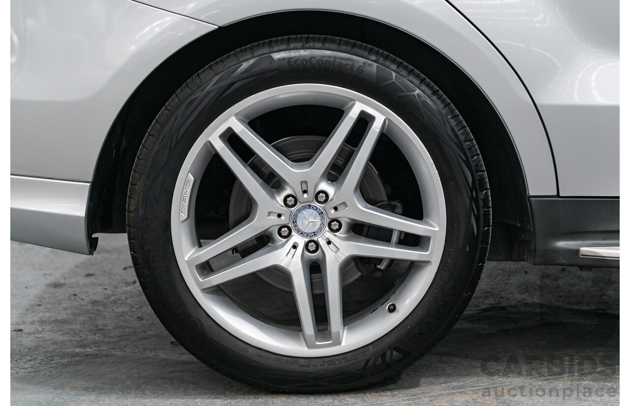 3/2014 Mercedes Benz ML 400 (4x4) AMG Sports Pack 166 MY14 4d Wagon Iridium Silver Metallic Twin Turbo V6 3.0L