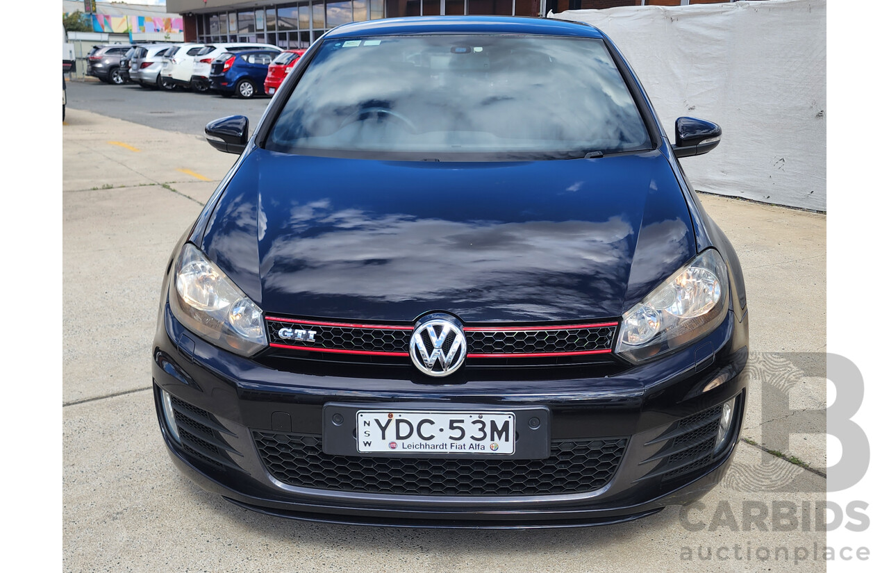 10/2009 Volkswagen Golf GTi 1K MY10 3d Hatchback Black 2.0L