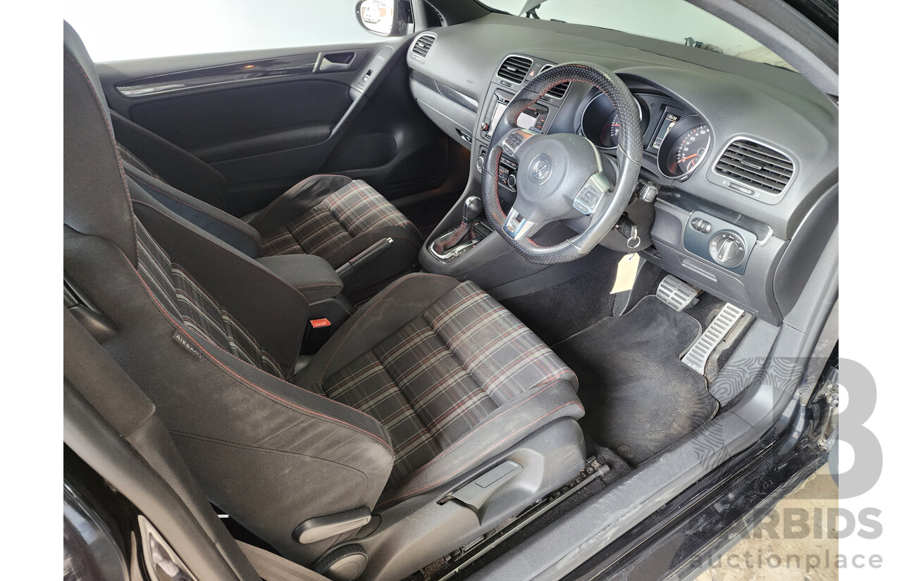 10/2009 Volkswagen Golf GTi 1K MY10 3d Hatchback Black 2.0L