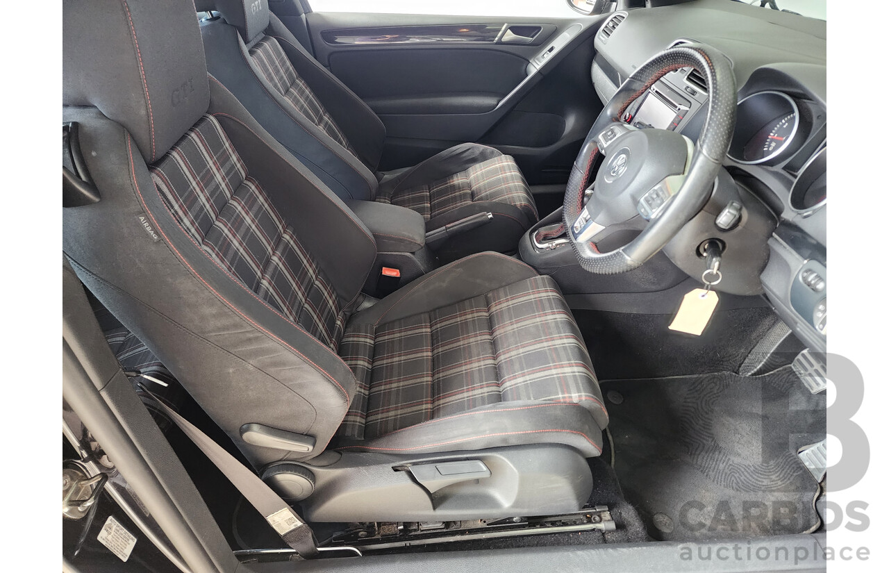 10/2009 Volkswagen Golf GTi 1K MY10 3d Hatchback Black 2.0L