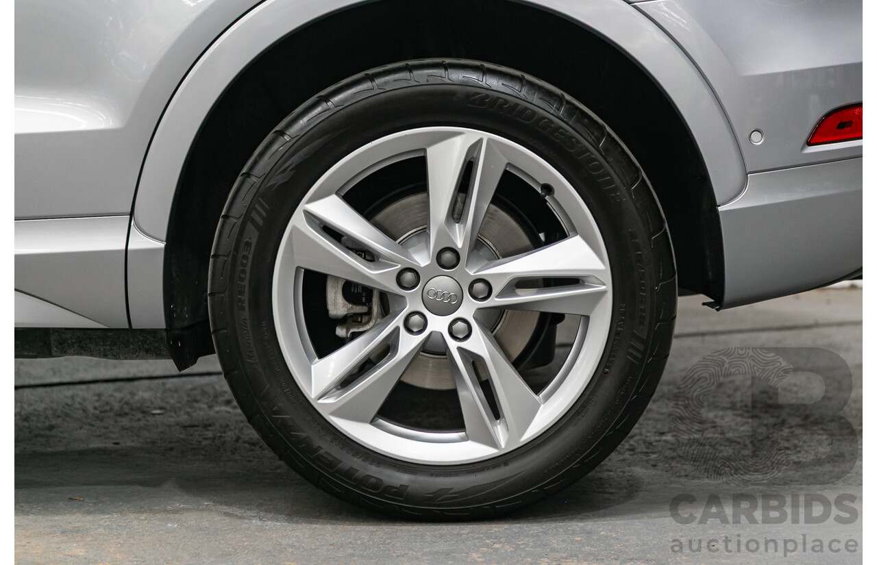 5/2015 Audi Q3 2.0 TFSI SPORT QUATTRO (132kW) AWD 8U MY16 4D Wagon Florett Silver Metallic Turbo 2.0L