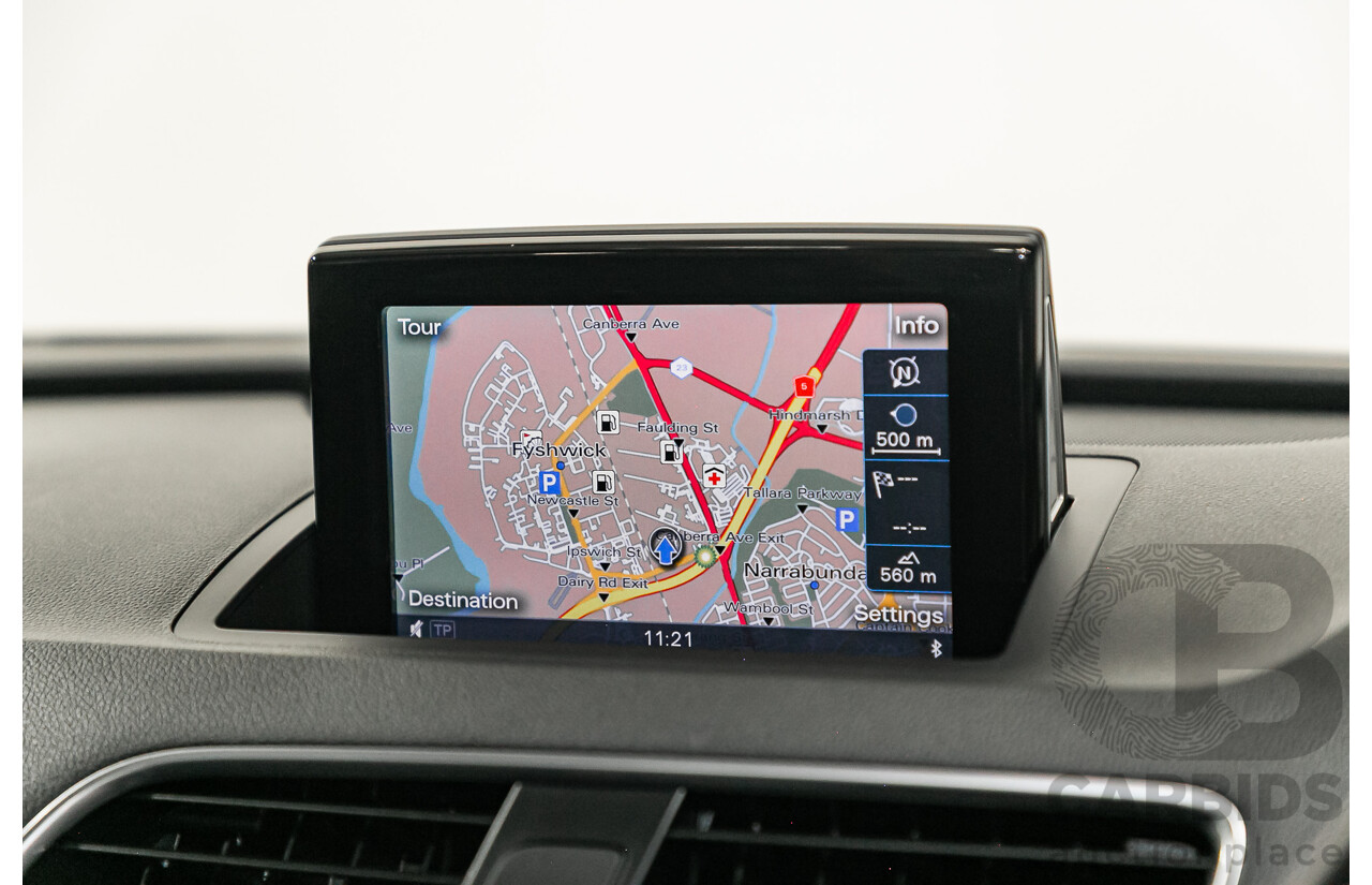 5/2015 Audi Q3 2.0 TFSI SPORT QUATTRO (132kW) AWD 8U MY16 4D Wagon Florett Silver Metallic Turbo 2.0L