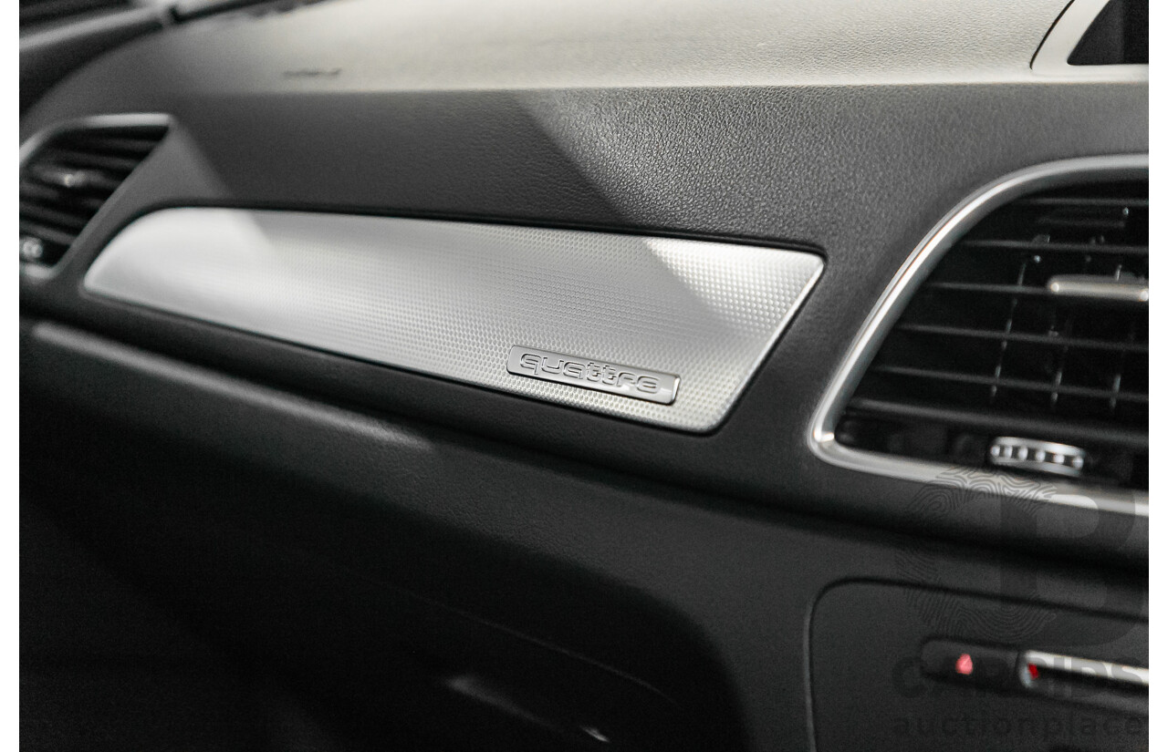 5/2015 Audi Q3 2.0 TFSI SPORT QUATTRO (132kW) AWD 8U MY16 4D Wagon Florett Silver Metallic Turbo 2.0L