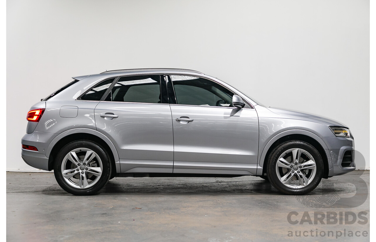 5/2015 Audi Q3 2.0 TFSI SPORT QUATTRO (132kW) AWD 8U MY16 4D Wagon Florett Silver Metallic Turbo 2.0L