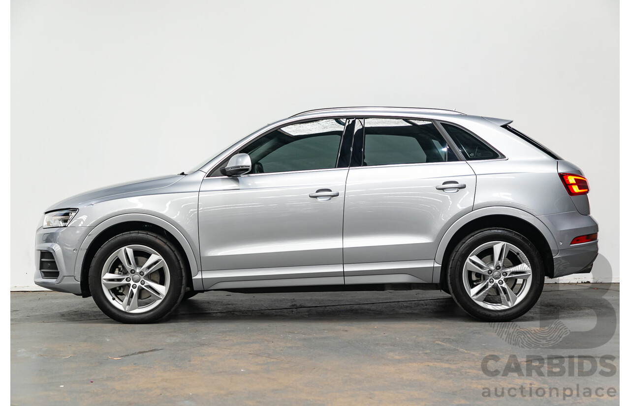 5/2015 Audi Q3 2.0 TFSI SPORT QUATTRO (132kW) AWD 8U MY16 4D Wagon Florett Silver Metallic Turbo 2.0L