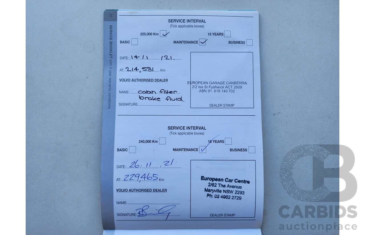 7/2011 Volvo S60 T6 F 4d Sedan Grey 3.0L