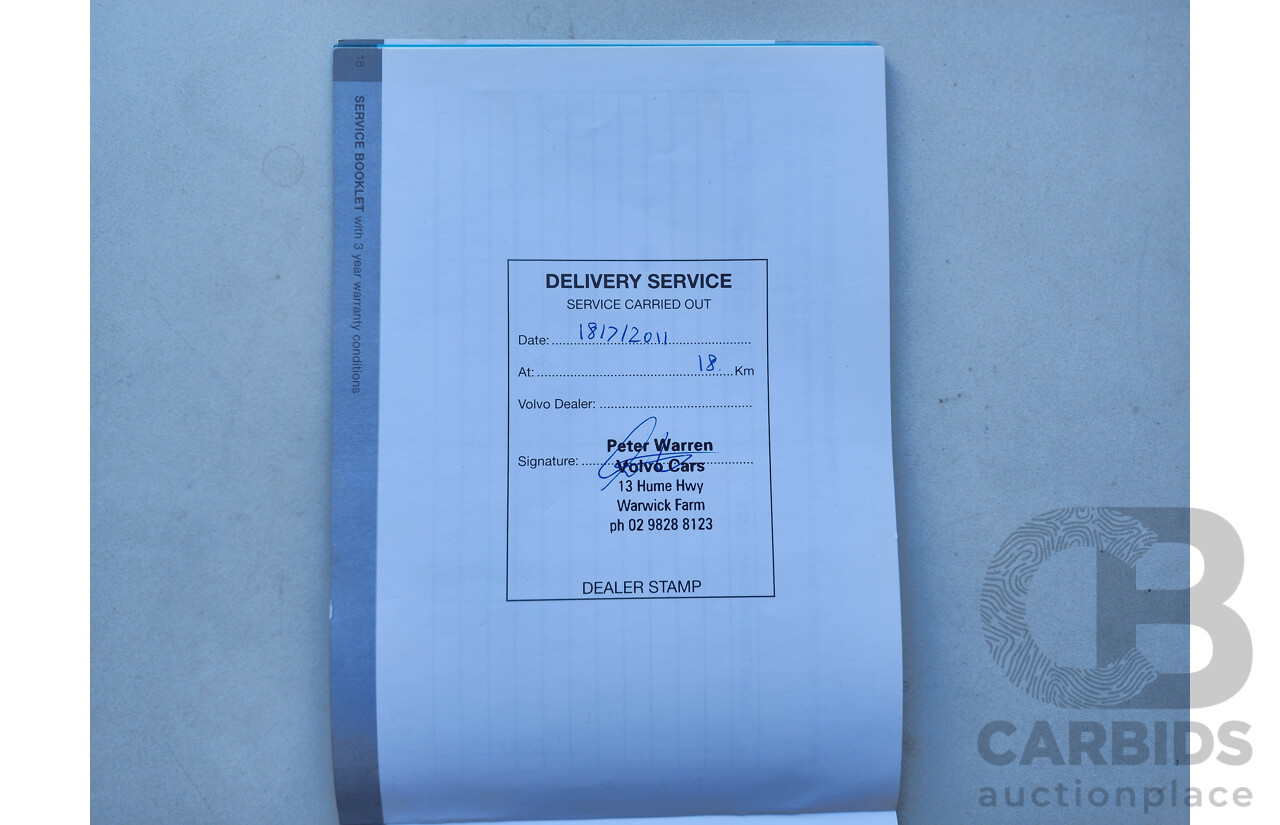 7/2011 Volvo S60 T6 F 4d Sedan Grey 3.0L