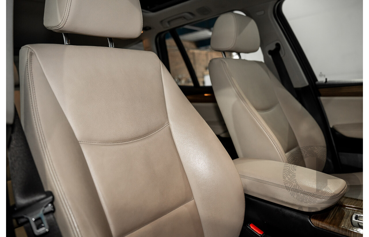 9/2011 BMW X3 xDrive 28i F25 4d Wagon Space Grey Metallic 3.0L