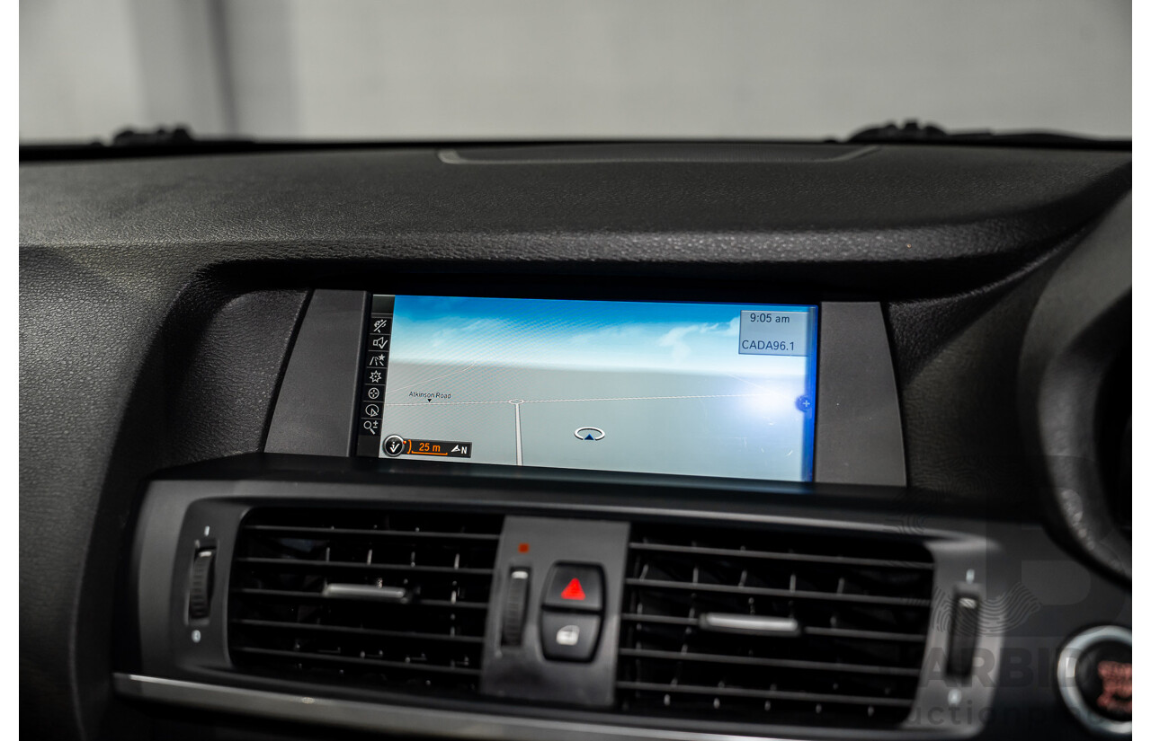 9/2011 BMW X3 xDrive 28i F25 4d Wagon Space Grey Metallic 3.0L