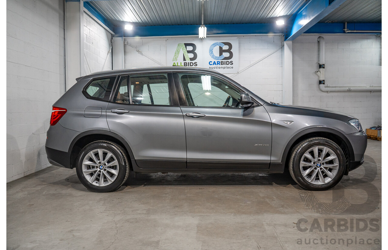 9/2011 BMW X3 xDrive 28i F25 4d Wagon Space Grey Metallic 3.0L