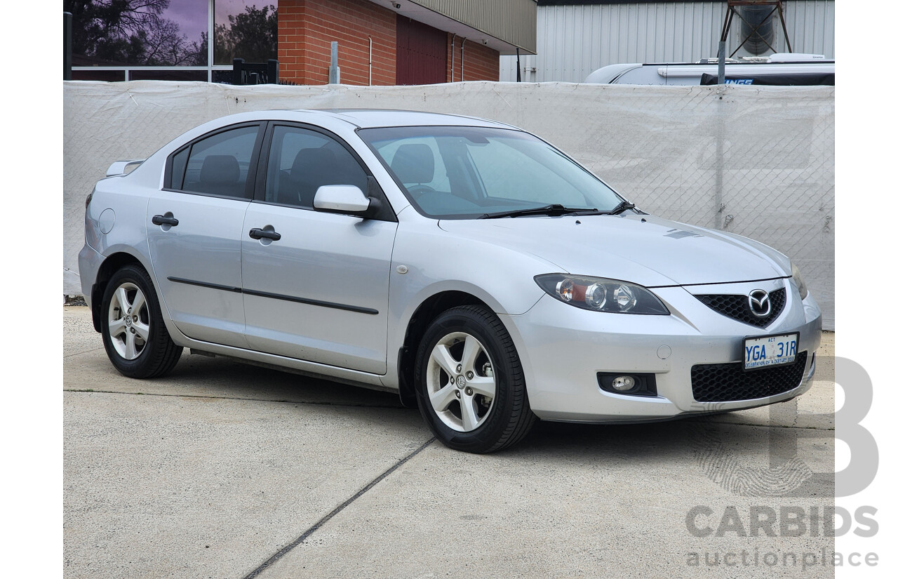 2/2008 Mazda Mazda3 NEO Sport BK MY08 4d Sedan Silver 2.0L