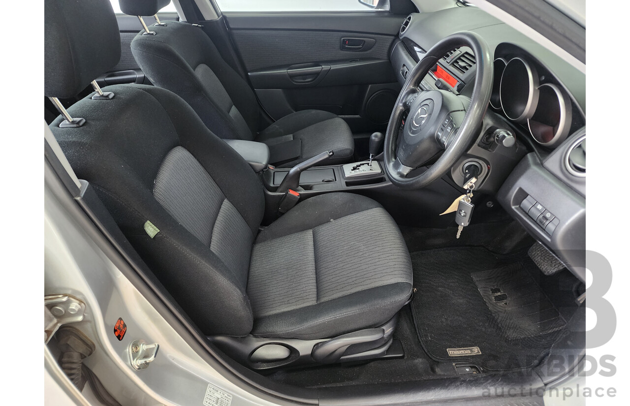 2/2008 Mazda Mazda3 NEO Sport BK MY08 4d Sedan Silver 2.0L