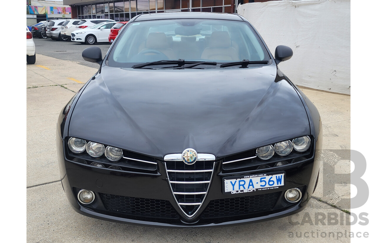 5/2010 Alfa Romeo 159 2.2 JTS MY09 4d Sedan Black 2.2L