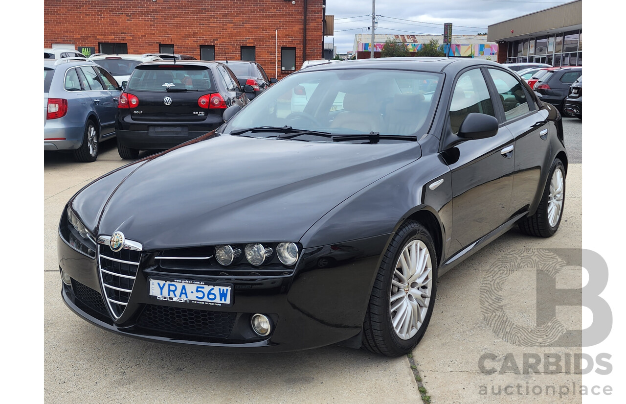 5/2010 Alfa Romeo 159 2.2 JTS MY09 4d Sedan Black 2.2L