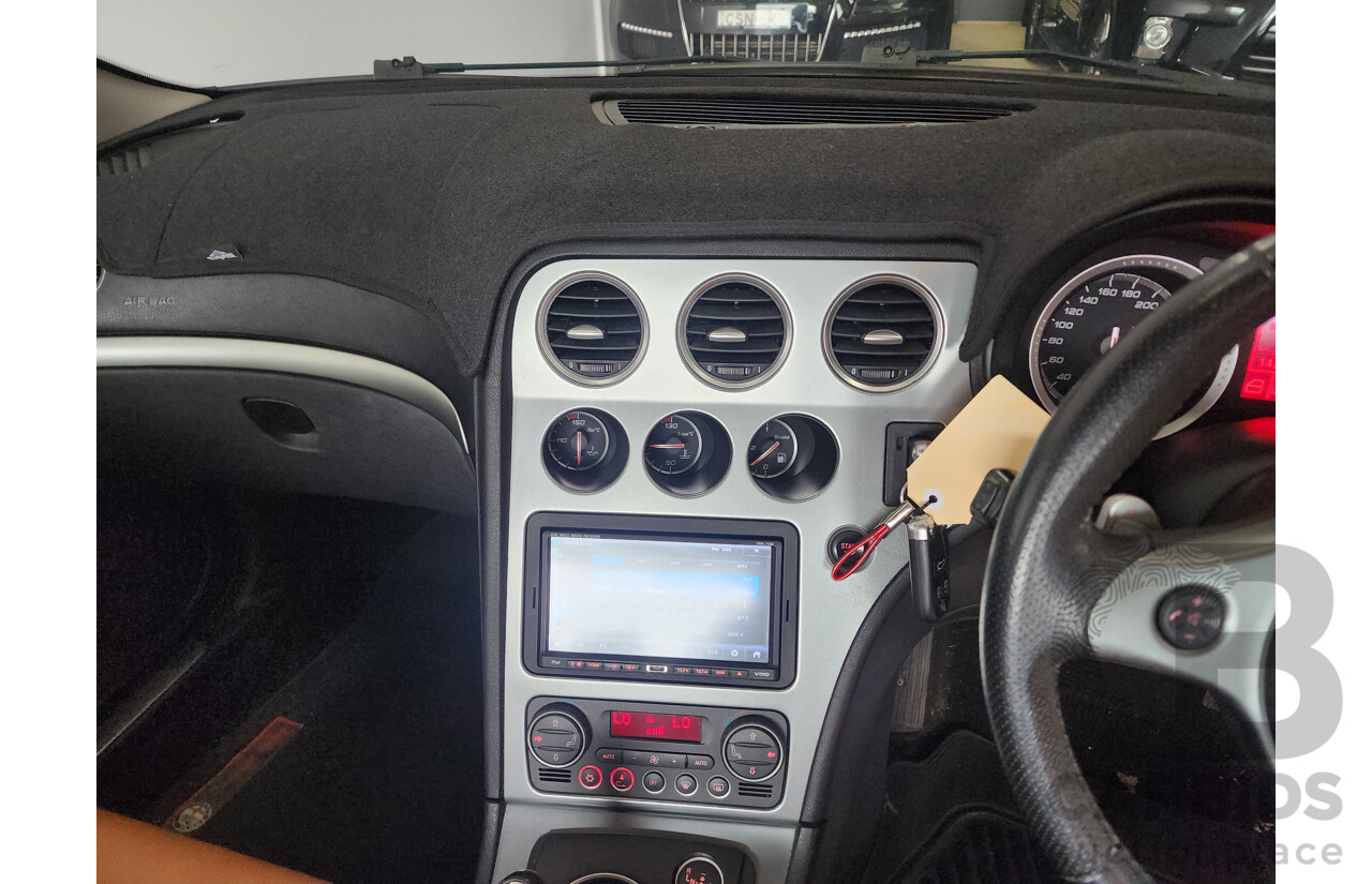 5/2010 Alfa Romeo 159 2.2 JTS MY09 4d Sedan Black 2.2L