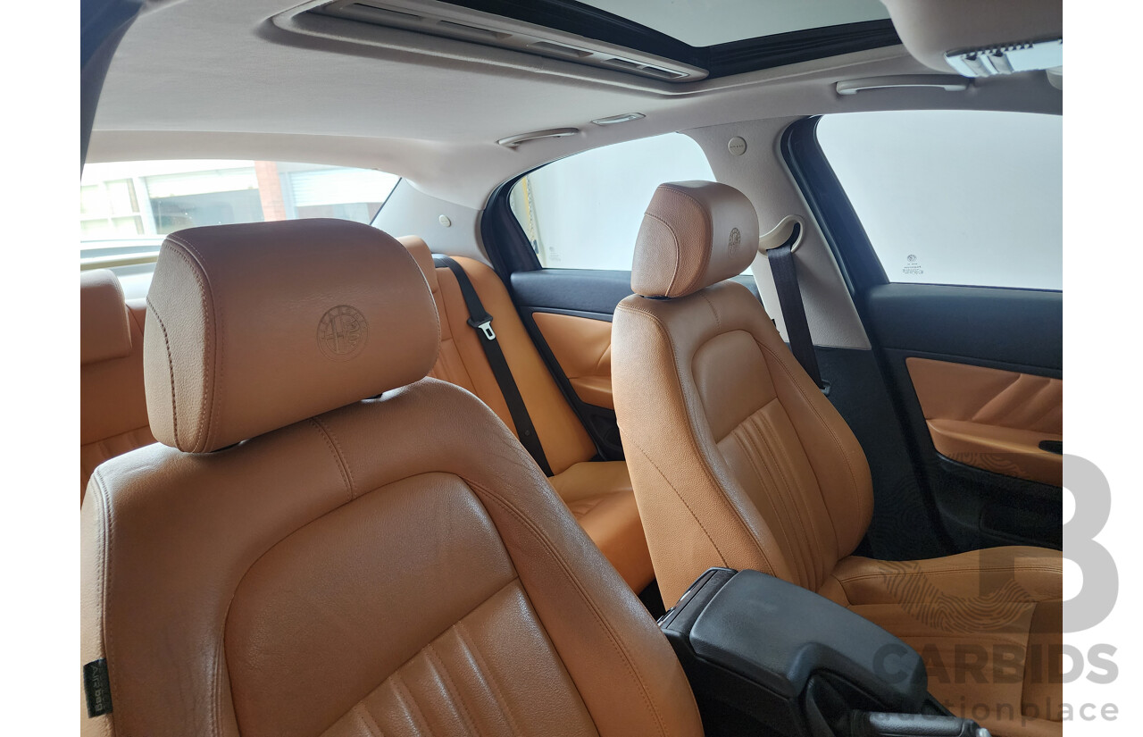 5/2010 Alfa Romeo 159 2.2 JTS MY09 4d Sedan Black 2.2L