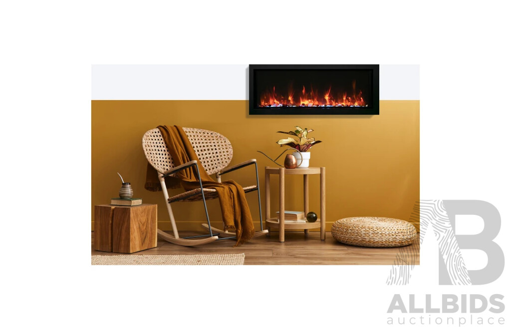 Amantii Panorama BI Extra Slim Smart Electric Fireplace (BI-60-XTRASLIM) - ORP $3,629.00