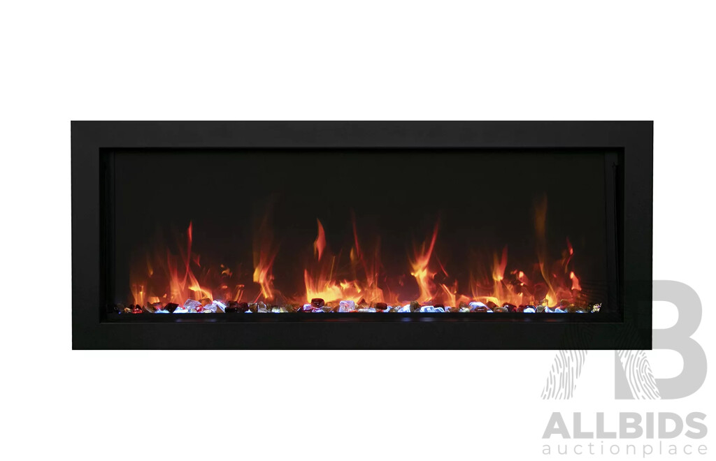 Amantii Panorama BI Extra Slim Smart Electric Fireplace (BI-60-XTRASLIM) - ORP $3,629.00