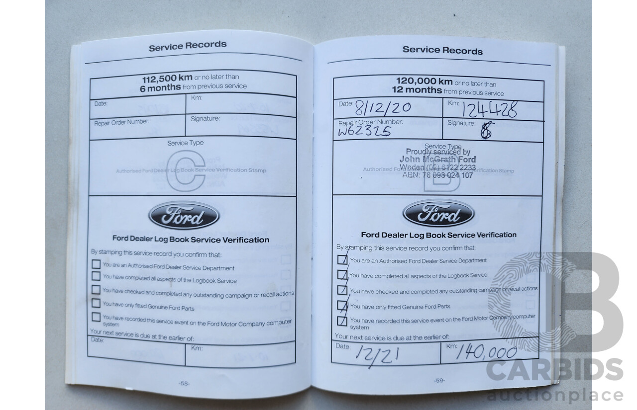 1/2017 Ford Mondeo Trend TDCi MD 4d Wagon White 2.0L