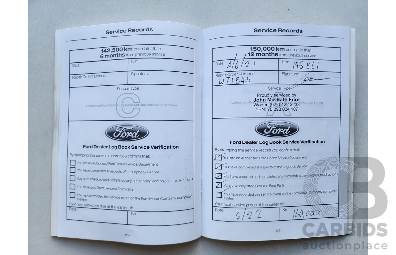 1/2017 Ford Mondeo Trend TDCi MD 4d Wagon White 2.0L