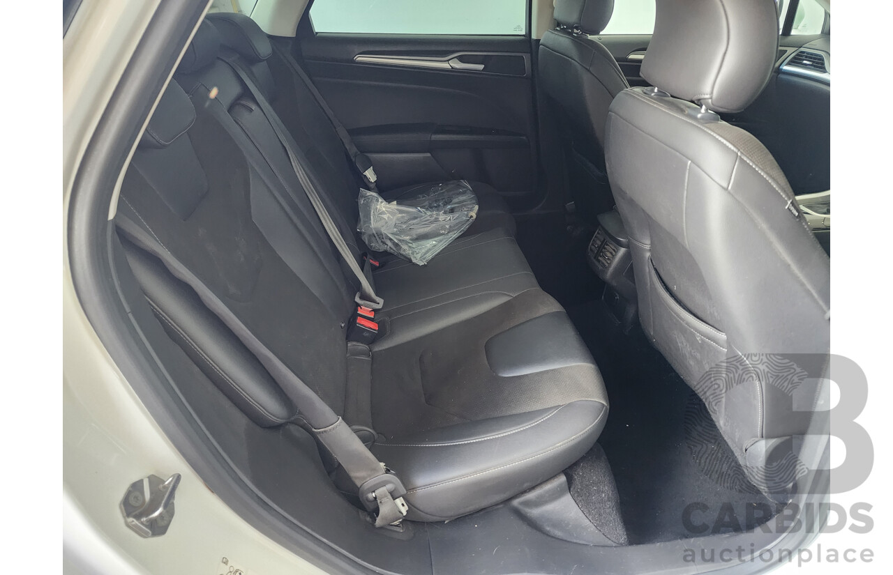 1/2017 Ford Mondeo Trend TDCi MD 4d Wagon White 2.0L