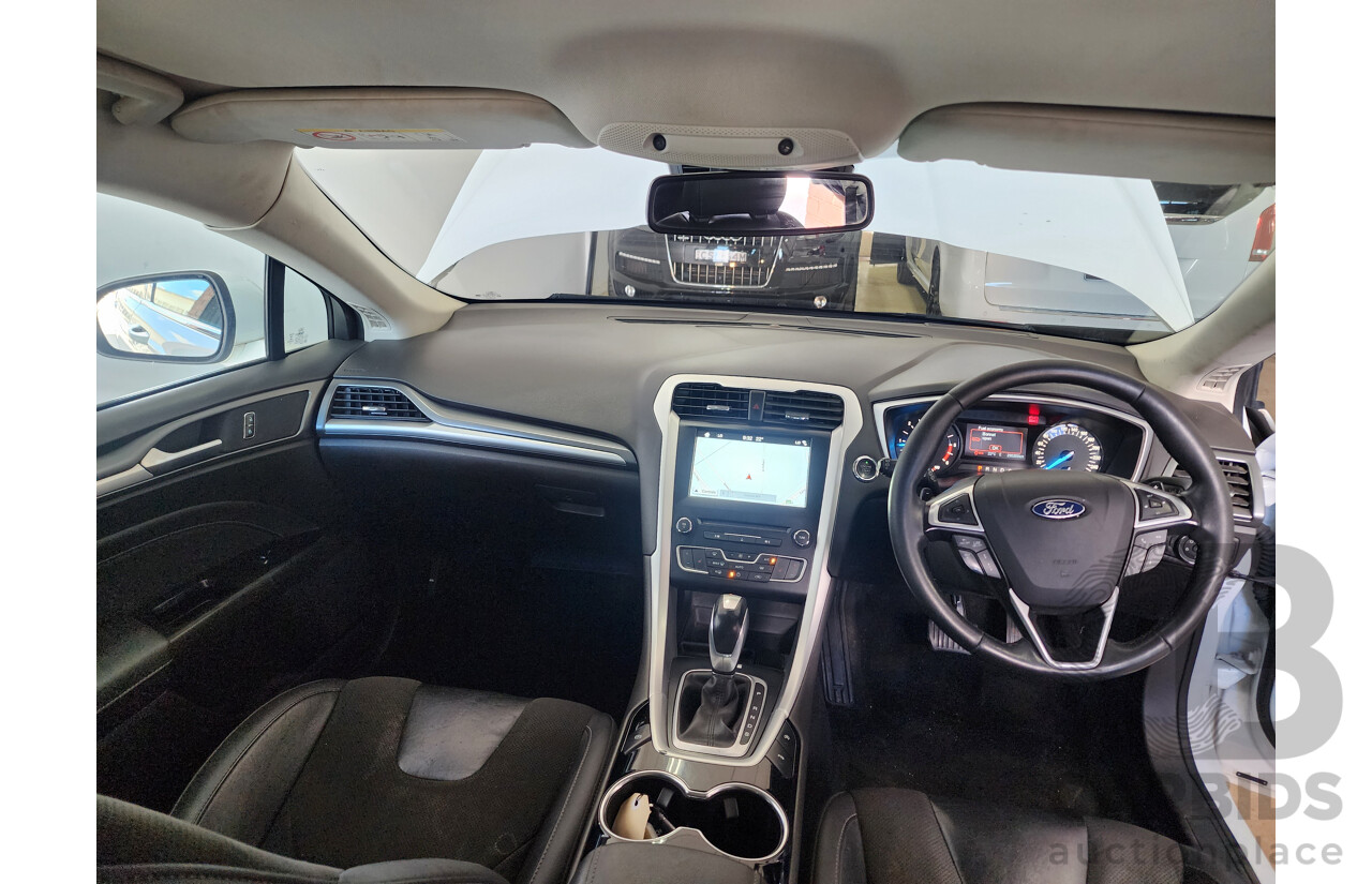 1/2017 Ford Mondeo Trend TDCi MD 4d Wagon White 2.0L