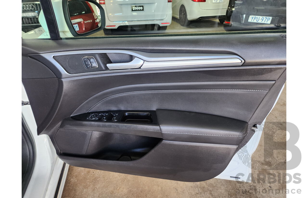 1/2017 Ford Mondeo Trend TDCi MD 4d Wagon White 2.0L