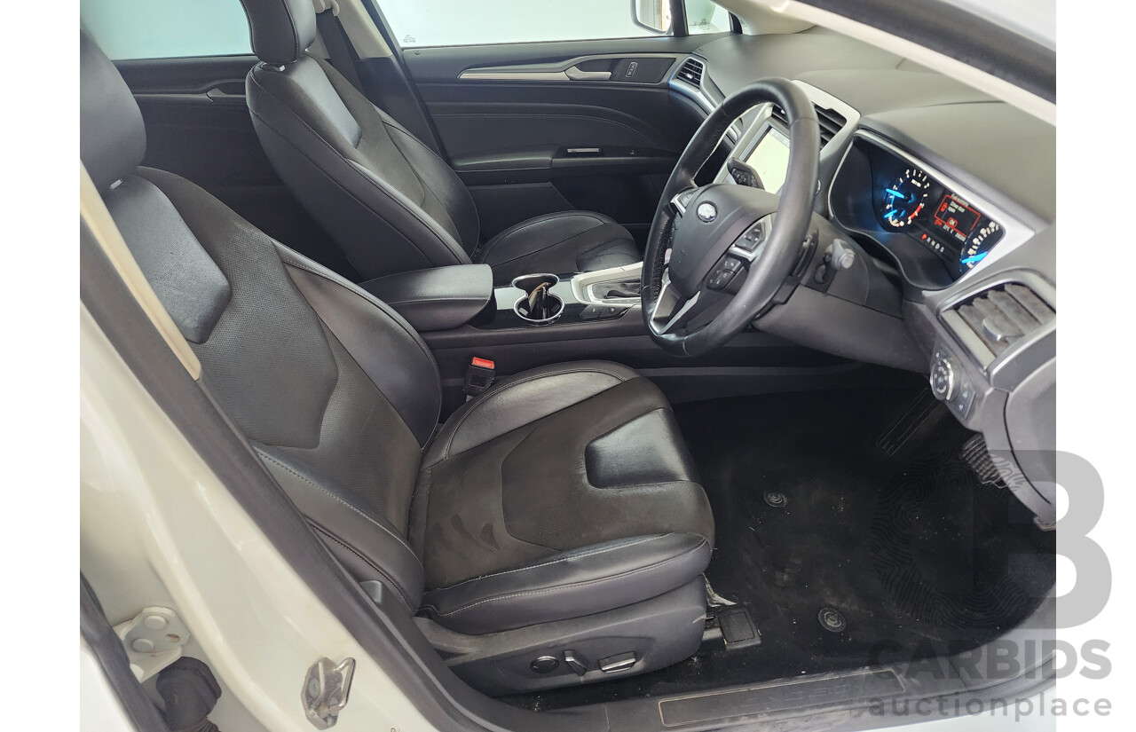 1/2017 Ford Mondeo Trend TDCi MD 4d Wagon White 2.0L