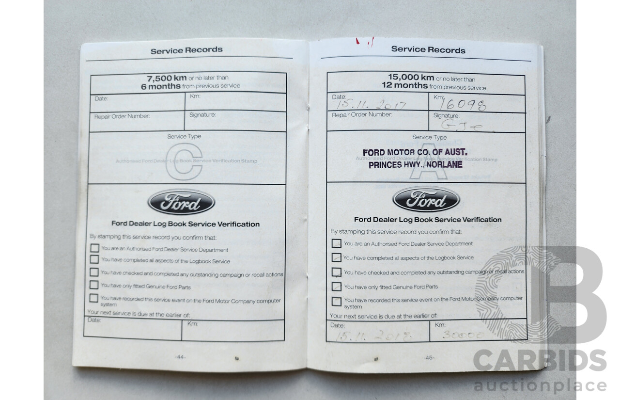 1/2017 Ford Mondeo Trend TDCi MD 4d Wagon White 2.0L