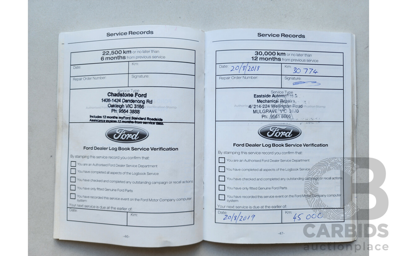 1/2017 Ford Mondeo Trend TDCi MD 4d Wagon White 2.0L