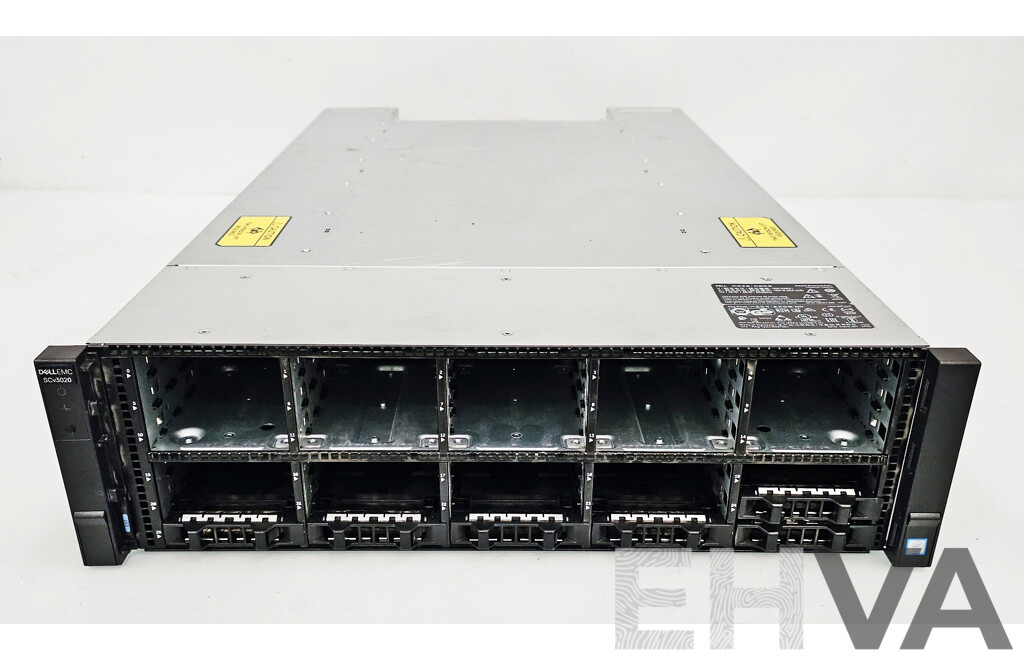 Dell EMC (E03T) SCv3020 Intel Xeon - Lot 1634631 | EHVA