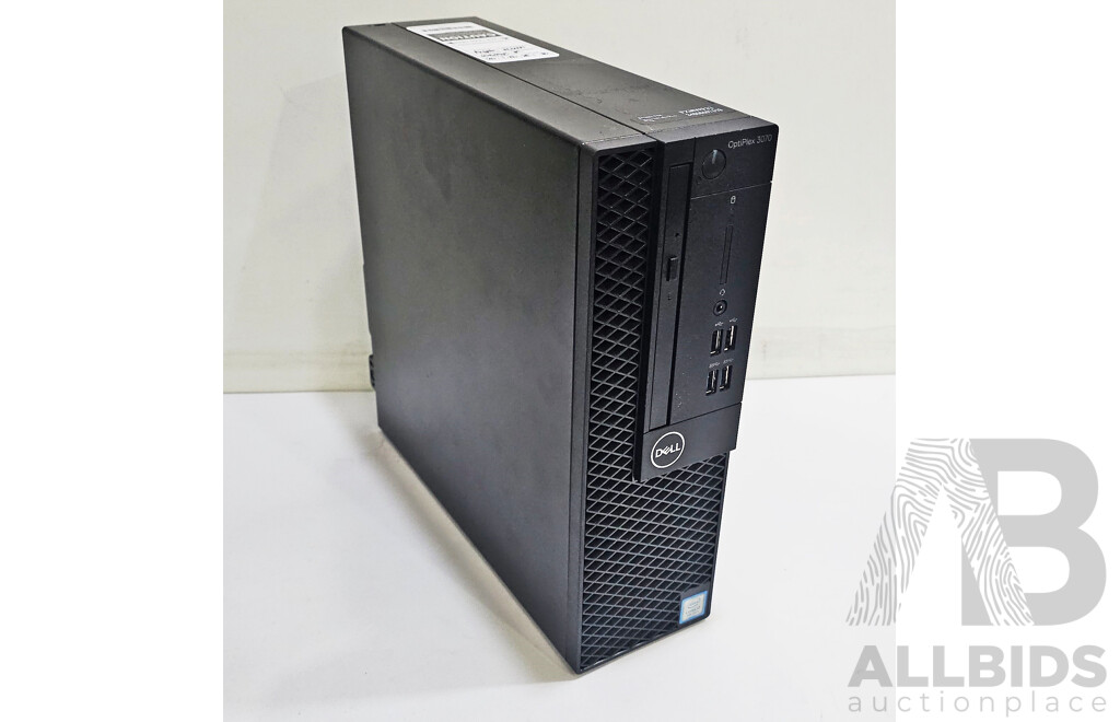 Dell OptiPlex 3070 Intel Core i7 (9700) 3.00GHz-4.70GHz 8-Core CPU Desktop Computer