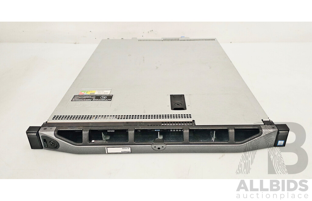 Dell NX430 Intel Xeon CPU 1RU Server