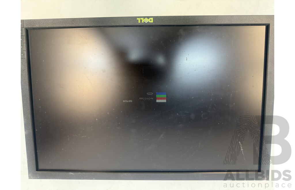 4x Dell 2209H 22-Inch (LCD Monitor) - Missing Stands