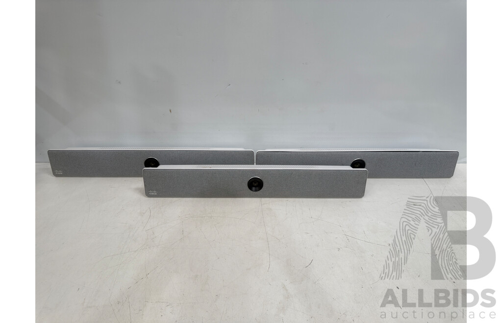 3x Cisco Webex Room Kit - Model TTC7-23 - No Power Untested