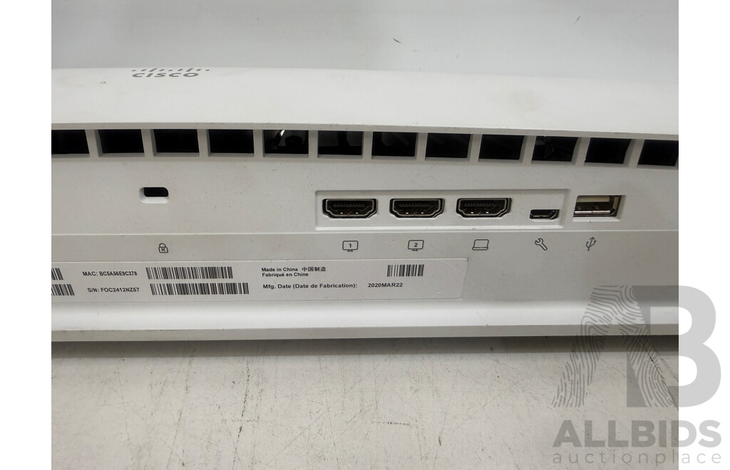 3x Cisco Webex Room Kit - Model TTC7-23 - No Power Untested