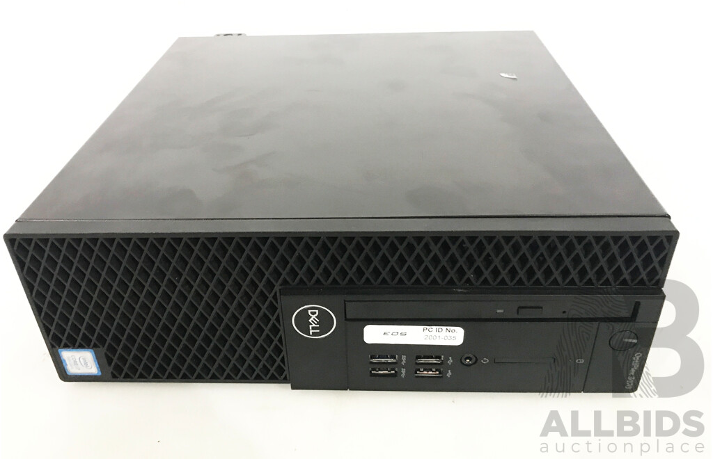 Dell OptiPlex 7070 Intel Core i7 (9700) 3.00GHz-4.70GHz 8-Core CPU Desktop Computer