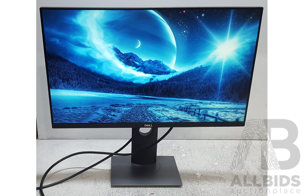Dell (P2419H) 23.8-Inch Full HD (1080p) Widescreen LED-Backlit LCD Monitor