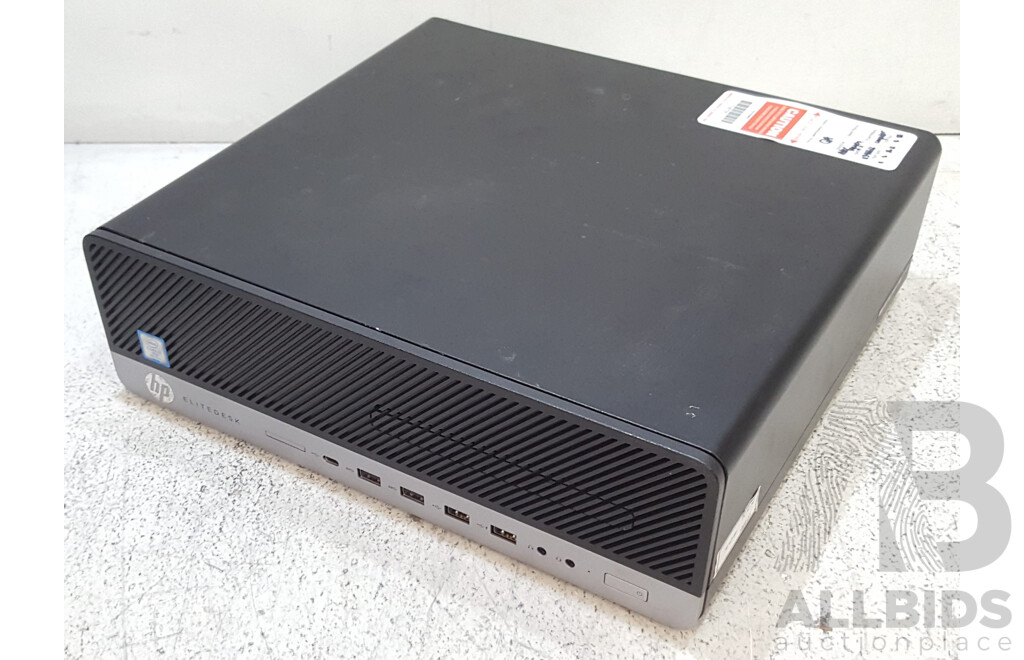 HP EliteDesk 800 G3 SFF Intel Core i7 (7700) 3.60GHz-4.20GHz 4-Core CPU Desktop Computer