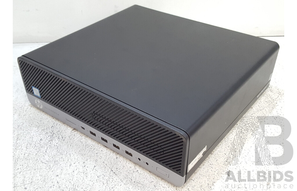 HP EliteDesk 800 G4 SFF Intel Core i7 (8700) 3.20GHz-4.60GHz 6-Core CPU Desktop Computer