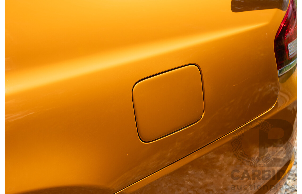 10/2006 Ford FPV F6 Typhoon BF MKII Build 007 4D Sedan Octane Orange Turbo 4.0L